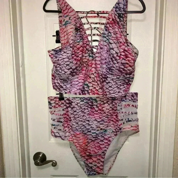 Mermaid Scales Two-Piece Swimsuit - Picture 10 of 10